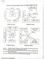 tính chất hợp chất vô cơ hữu cơ