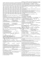 295 câu trắc nghiệm điện xoay chiều