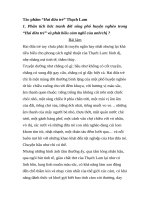 Tác phẩm HAI ĐỨA TRẺ Thạch Lam