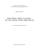 Bất đẳng thức cauchy và các dạng toán liên quan