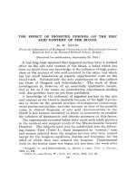 THE EFFECT OF INGESTED PURINÉ ON THE URIC