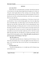 bước đầu nghiên cứu phân loại và giá trị tài nguyên chi ổi (psidium l ) ở việt nam