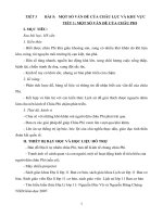 Giáo án liên môn địa sử một số vấn đề của châu phi