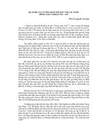 Báo cáo QUAN HỆ CỦA VƯƠNG QUỐC RYUKYU VỚI CÁC NƯỚC ĐÔNG NAM Á THẾ KỶ XIV - XVI