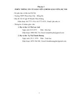 bài dự thi vận dụng kiến thức liên môn áp dụng phương pháp đồ thị để giải bài toán hóa học