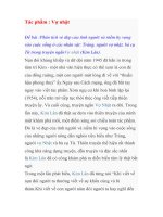 Tác phẩm VỢ NHẶT- KIM LÂN