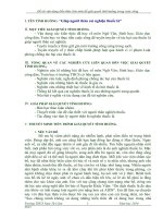 Đề tài vận dụng kiến thức liên môn để giải quyết tình huống trong cuộc sống giúp người thân cai nghiện thuốc lá