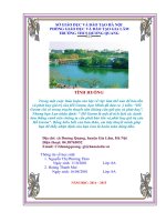 Hồ gươm là một di tích lịch sử, danh lam thắng cảnh nên chúng ta cần phải bảo tồn và phát huy giá trị của hồ gươm