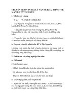 CHUYÊN ĐỀ ÔN TN ĐỊA LÝ VẤN ĐỀ KHAI THÁC THẾ MẠNH Ở TÂY NGUYÊN