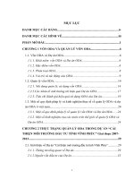 QUẢN LÝ VỐN ODA TRONG DỰ ÁN  “CẢI THIỆN MÔI TRƯỜNG ĐẦU TƯ TỈNH  VĨNH PHÚC”  THỰC TRẠNG VÀ GIẢI PHÁP