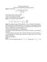 Đề thi chọn HSG toán 9