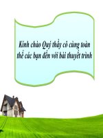 HOÀN THIỆN CÔNG TÁC KẾ TOÁN CÔNG NỢ PHẢI THU TẠI CÔNG TY TNHH SẢN XUẤT VÀ THƯƠNG MẠI GIANG THẮNG
