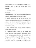 CHỮ NGƯỜI TỬ TÙ KIẾN THỨC CƠ BẢN VÀ HƯỚNG DẪN GIẢI CÁC DẠNG ĐỀ LIÊN QUAN