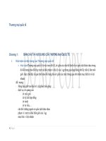 Bài giảng môn thương mại quốc tế