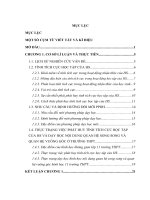 PHÁT HUY TÍNH TÍCH CỰC HỌC TẬP CỦA HỌC SINH TRONG DẠY HỌC NỘI DUNG QUAN HỆ SONG SONG  VÀ QUAN HỆ VUÔNG GÓC Ở HÌNH HỌC LỚP 11  TRƯỜNG TRUNG HỌC PHỔ THÔNG