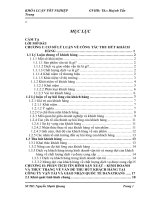 Cải thiện công tác thu hút khách hàng ở công ty Vận tải và giao nhận quốc tế Danatrans