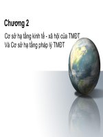 Slide bài giảng môn thương mại điện tử: Bài 2: Cơ sở hạ tầng kinh tế  xã hội và pháp lý