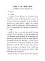 ÔN TẬP TP CHỊ EM THUÝ KIỀU