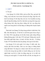 ÔN THI VÀO 10 TÔI VÀ CHÚNG TA