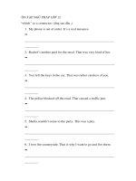 ÔN TẬP NGỮ PHÁP LỚP 12