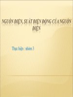 tiết 1   nguồn điện, suất điện động của nguồn điện   nhóm 3