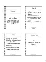 Phân tích ảnh hưởng của nền kinh tế quốc dân đến sự phát triển của nền chứng khoán việt nam