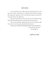 BIỆN PHÁP NÂNG CAO TÍNH TÍCH CỰC TRONG GIỜ HỌC THỂ DỤC CỦA HỌC SINH TRƯỜNG THCS MƯỜNG LA  SƠN LA