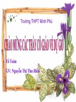 slide bài giảng tích hợp liên môn tiết 25 các hệ thức lượng trong tam giác