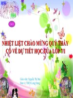 Bài giảng đơn thức đồng dạng