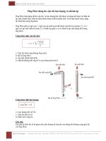 ống pitot dùng đo vận tốc