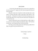 SỬ DỤNG BÀI TẬP TRONG DẠY HỌC  NHỮNG NGUYÊN LÝ CƠ BẢN CỦA CHỦ NGHĨA  MÁC – LÊNIN VỀ KINH TẾ CHÍNH TRỊ Ở TRƯỜNG  CAO ĐẲNG CÔNG NGHIỆP THỰC PHẨM – PHÚ THỌ