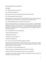 ÔN TẬP NHẬP MÔN QUAN HỆ QUỐC TẾ