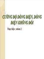 bài dự thi tích hợp liên môn tiết 1   cường độ dòng điện   nhóm 2