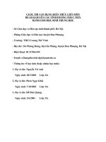 vận dụng kiến thức liên môn làm 1 chiếc tàu thuỷ kiểu ca nô từ những đồ chơi hỏng và vật liệu bỏ đi