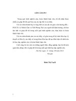 BƯỚC ĐẦU NGHIÊN CỨU ĐỘNG HỌC CỦA  QUÁ TRÌNH OXI HÓA XYLEN TRÊN VẬT LIỆU  THAN HOẠT TÍNH TẨM OXIT COBAN