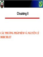Các phương pháp đếm và định lý dirichlet 2