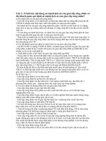 Đề cương ôn tập cuối kì môn CNXH