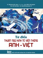 Ebook Từ điển thuật ngữ kinh tế viễn thông Anh - Việt - TS. Trương Đức Nga (chủ biên)