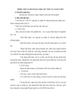 bài dự thi dạy học chủ đề tích hợp liên môn tiết 23 nguyên tử, phân tử chuyển động hay đứng yên   thuộc chương trình vật lý 8