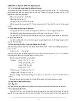 Tổng quan kiến thức kim loại