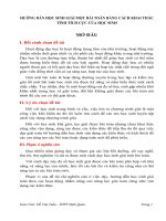 HƯỚNG DẪN HỌC SINH GIẢI MỘT BÀI TOÁN BẰNG CÁCH KHAI THÁC TÍNH TÍCH CỰC CỦA HỌC SINH