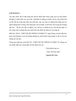 Đồ án  THIẾT KẾ HỆ THỐNG CƠ ĐIỆN TỬ