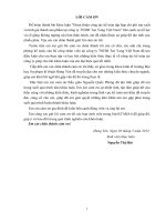 Hoàn thiện công tác kế toán tập hợp chi phí sản xuất và tính giá thành sản phẩm tại công ty TNHH Tae Yang Việt Nam