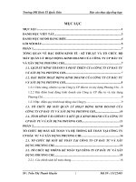 Báo cáo thực tập tổng hợp tại Công ty CP đầu tư và xây dựng Phương Chi