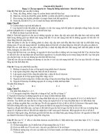 Giải thích trắc nghiệm hóa 10