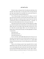 Khóa luận phân tích hiệu quả hoạt động kinh doanh của công ty xăng dầu hàng không việt nam