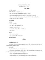 Giáo án một thời đại trong thi ca ngữ văn 11