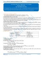 Các dạng bài tập về hợp chất của Cacbon