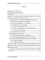 Phát triển cho vay tiêu dùng tại Ngân hàng TMCP phát triển TP.HCM- Chi nhánh Hồ Gươm