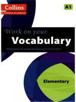 Sollins work on your vocabulary